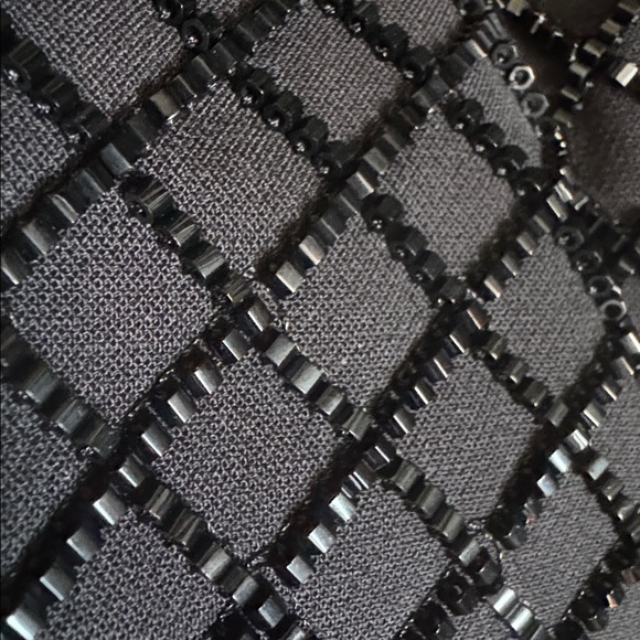 H&M Black Beaded Dress Cocktail Dress - Picture 17 of 17